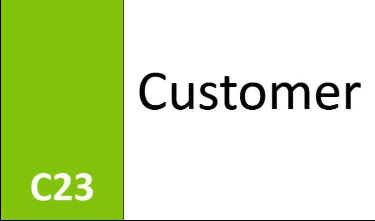 C23 Customer Relationship