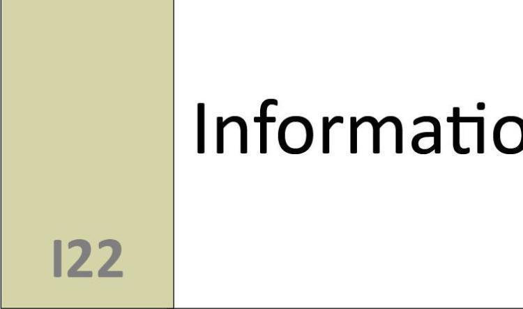 I22 Information Flow