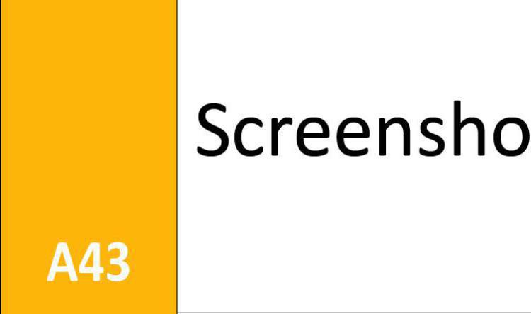 A43 Screenshot