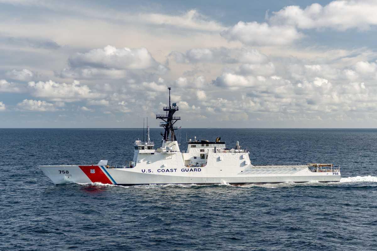 NSC 9 Stone delivered to U.S. Coast Guard