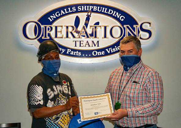 Doing the right thing earns Spot Award Doing the right thing earns Spot Award