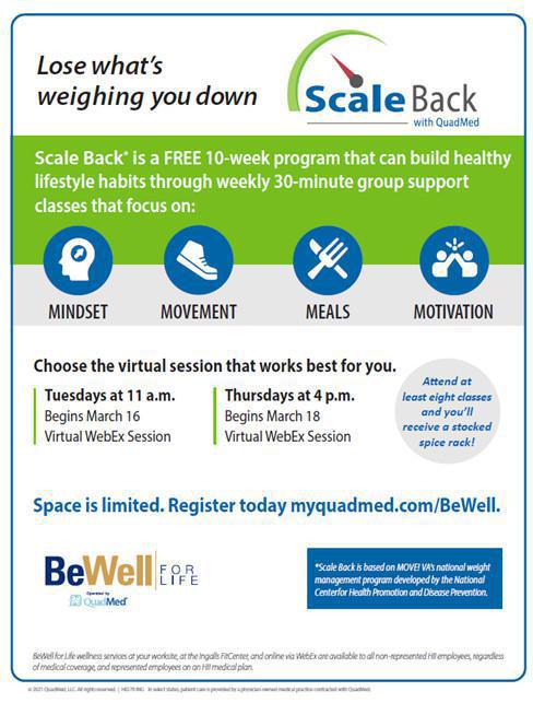 Scale Back 10-week program