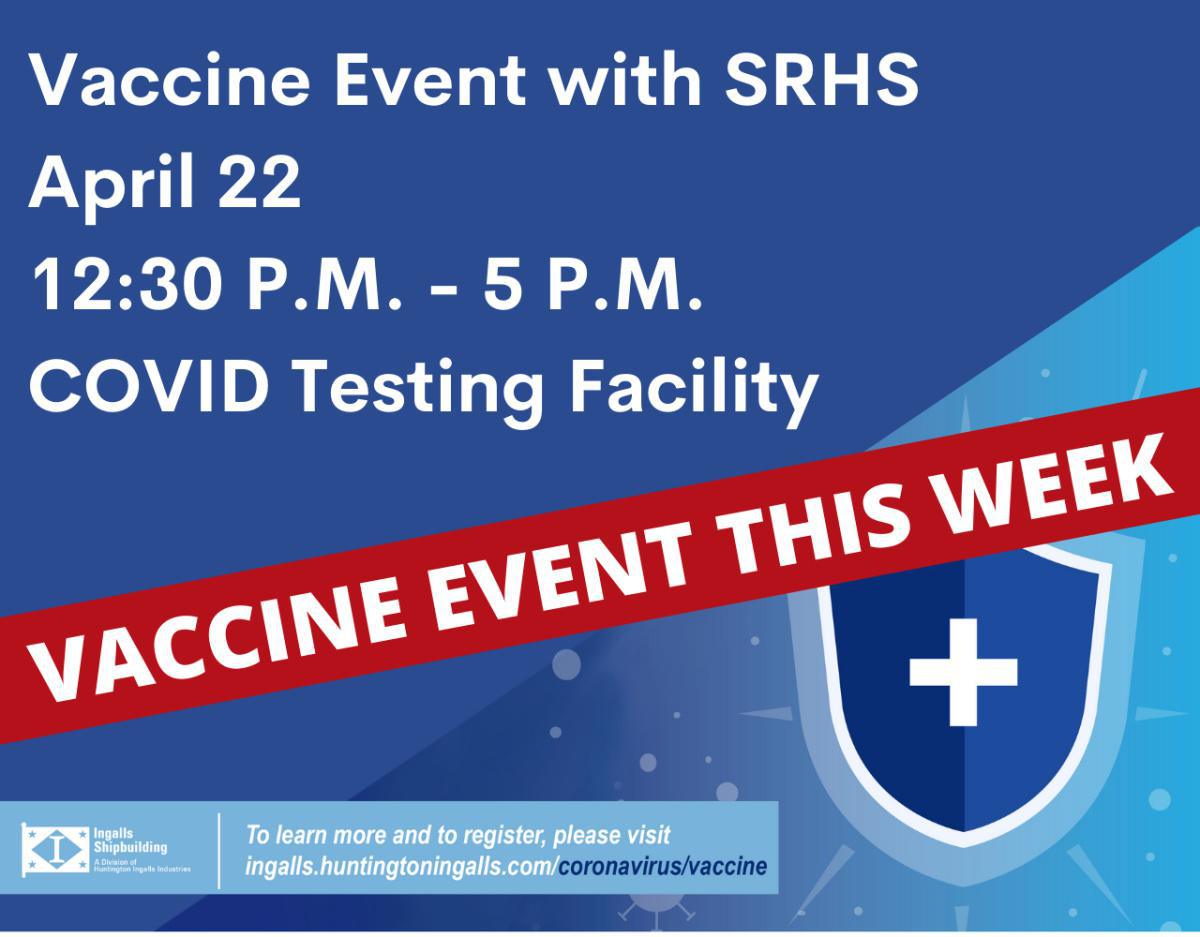 Vaccine event this week