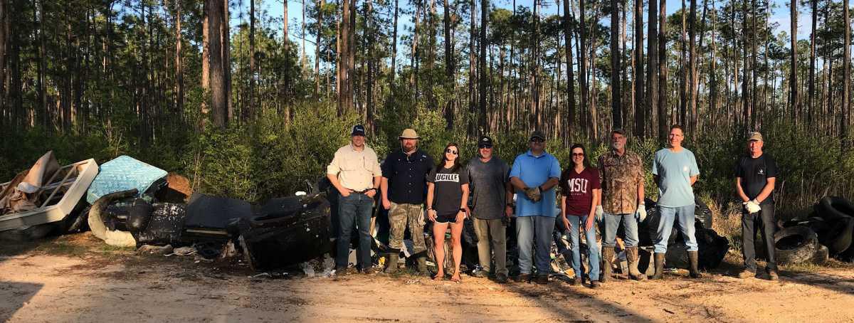 EH&S Team Cleans up National Forest