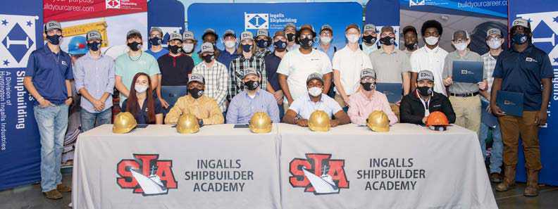 Shipbuilder Academy grads begin careers with Ingalls