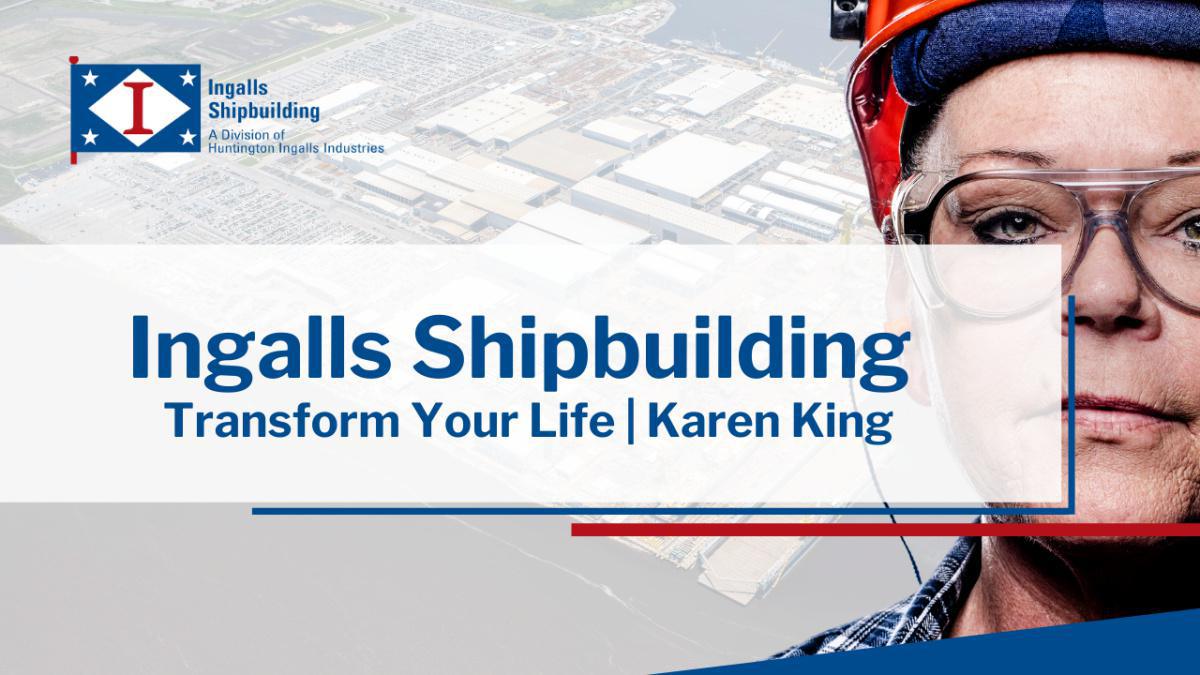 WATCH: Welder Karen King reached a turning point in her life when she decided to become a shipbuilder