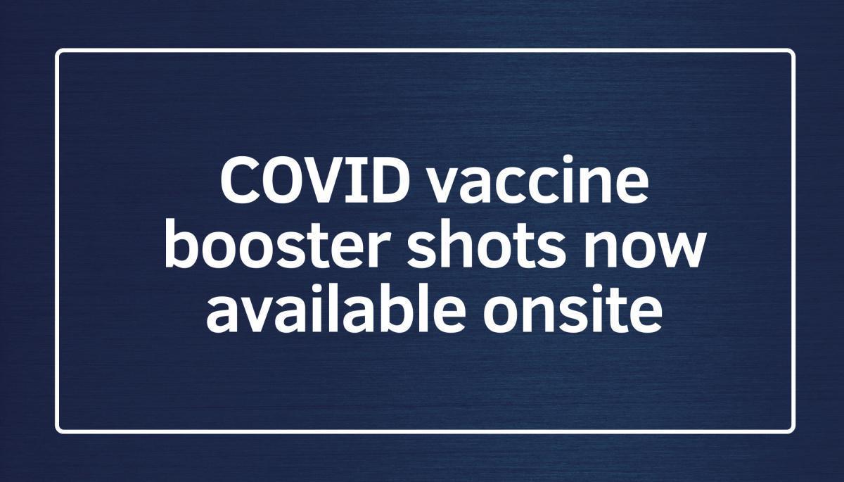 Ingalls now administering COVID boosters Ingalls now administering COVID boosters