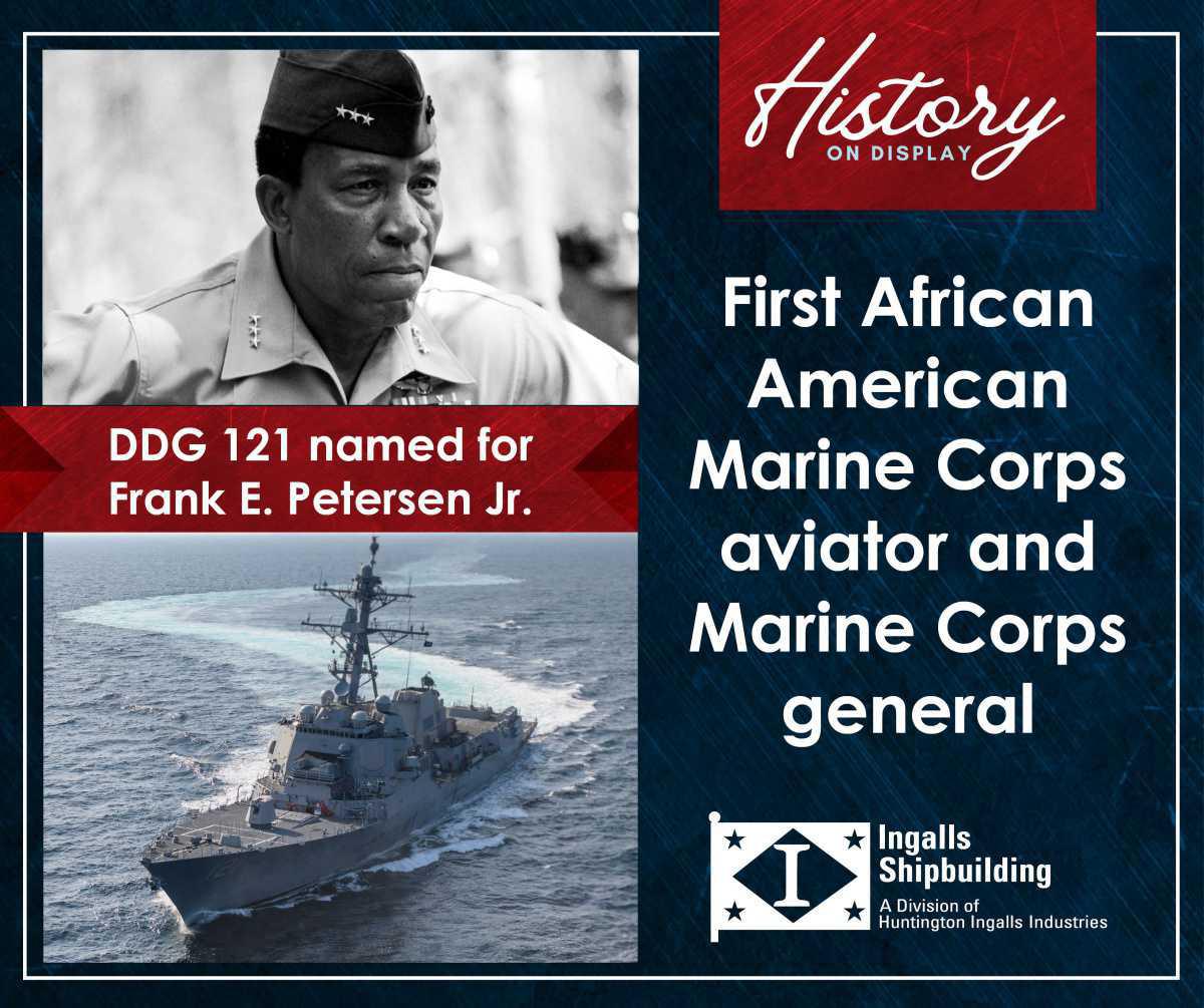 Celebrate Black History Month by reading about Frank E. Petersen Celebrate Black History Month by reading about Frank E. Petersen