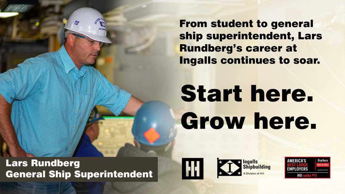 Start here. Grow here. | Lars Rundberg, General Ship Superintendent