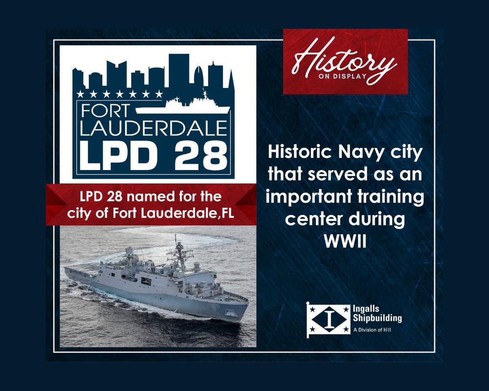 Read about the namesake of USS Fort Lauderdale (LPD 28) Read about the namesake of USS Fort Lauderdale (LPD 28)