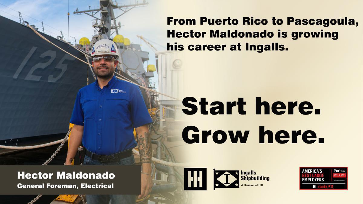Start here. Grow here. │ Hector Maldonado, electrical general foreman Start here. Grow here. │ Hector Maldonado, electrical general foreman