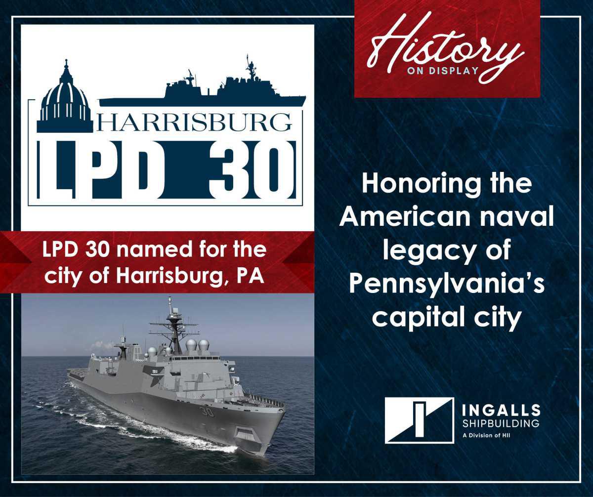 History on Display | LPD 30 named after capital of Pennsylvania