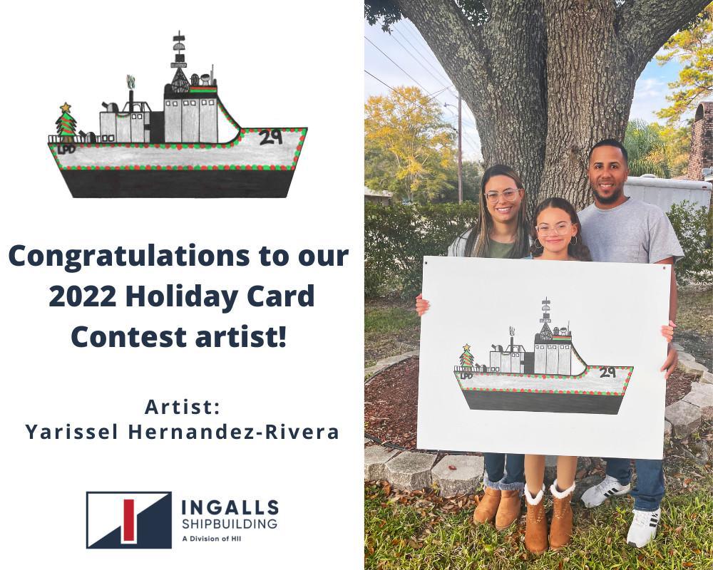 Holiday Card Contest | And the artist is…