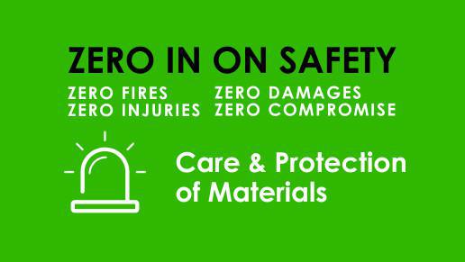 Zero In | Care & Protection of Materials