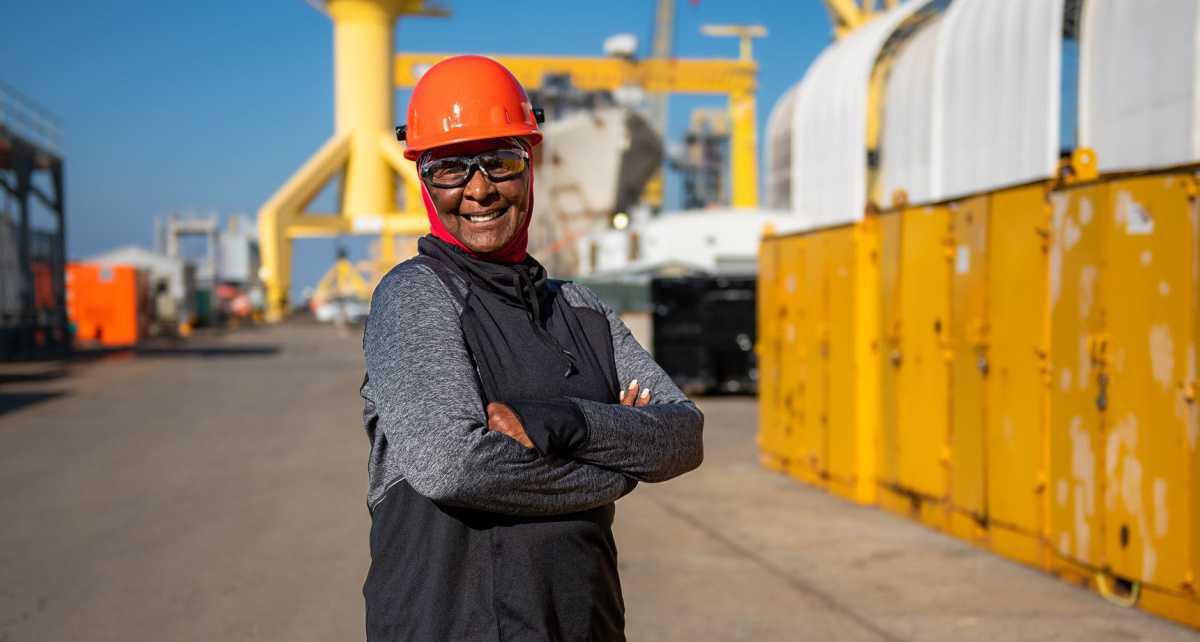 Shipbuilder Spotlight | Joyce Morgan, Shipfitter, Hull 