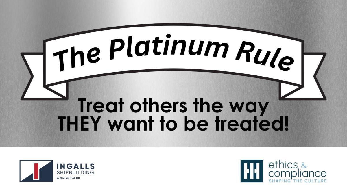 Take 6 Ethics | Civility in the Workplace: The Platinum Rule