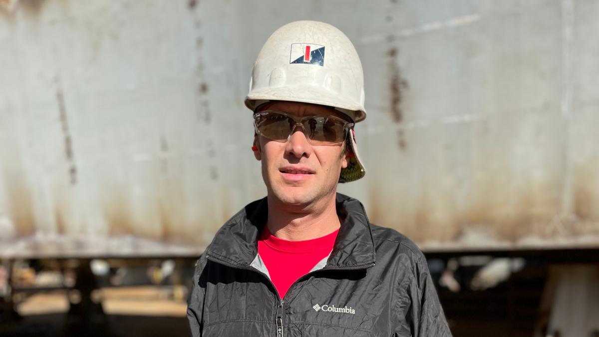 Shipbuilder Spotlight | John Allman, Foreman, Welding