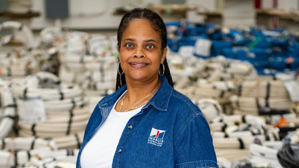 Shipbuilder Spotlight | Tyranda Caples, Lead Electrician Shipbuilder Spotlight | Tyranda Caples, Lead Electrician