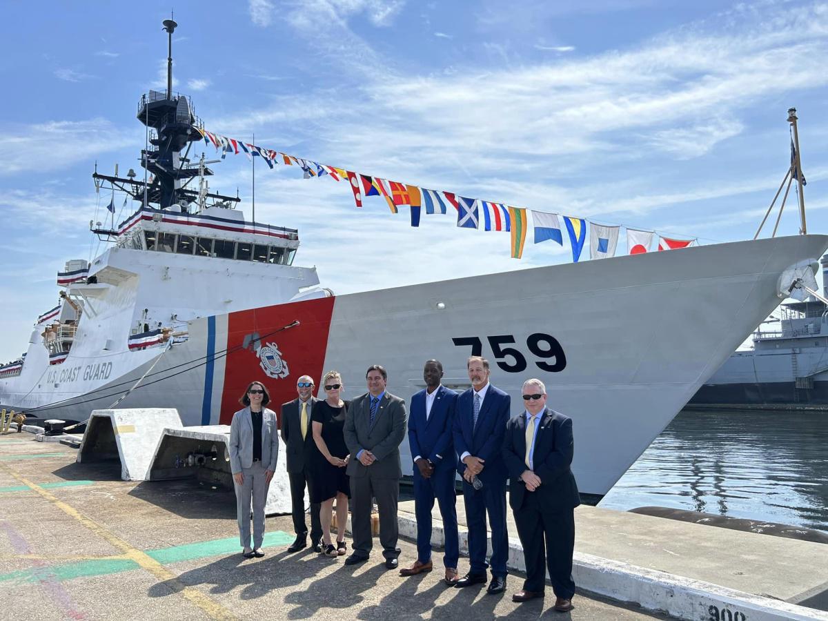 NSC 10 Calhoun (WMSL 759) commissioned in Charleston, SC