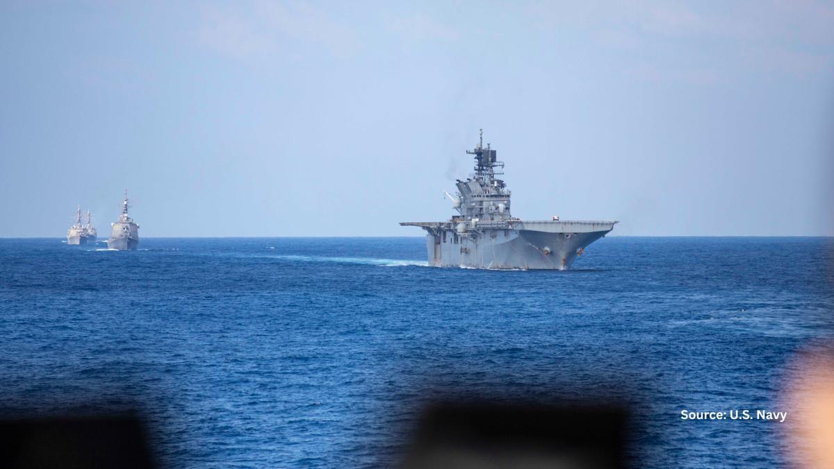 Ingalls Ships in Action | Destroyer Squadron 15 conducts live fire exercise Ingalls Ships in Action | Destroyer Squadron 15 conducts live fire exercise