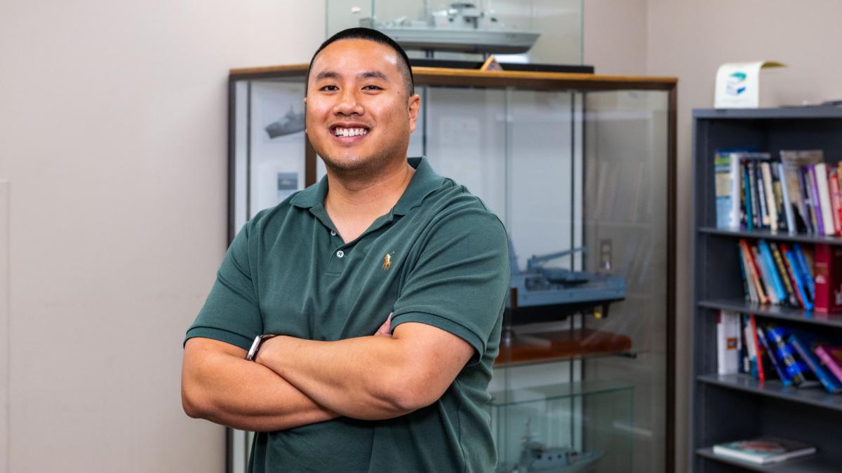 Shipbuilder Spotlight | Sunny Rasavong, Electrical Engineer Shipbuilder Spotlight | Sunny Rasavong, Electrical Engineer