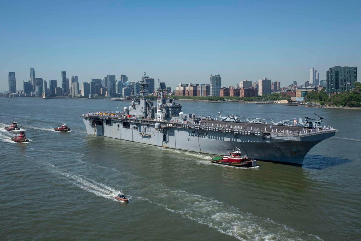 Ingalls Ships in Action | Fleet Week New York