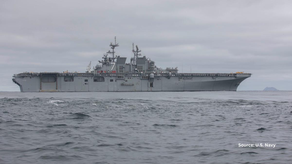 Ingalls Ships in Action | USS Tripoli (LHA 7)