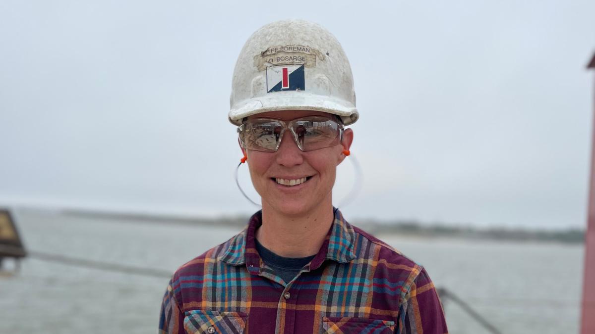 Shipbuilder Spotlight | Olivia Bosarge, Pipe Test Foreman