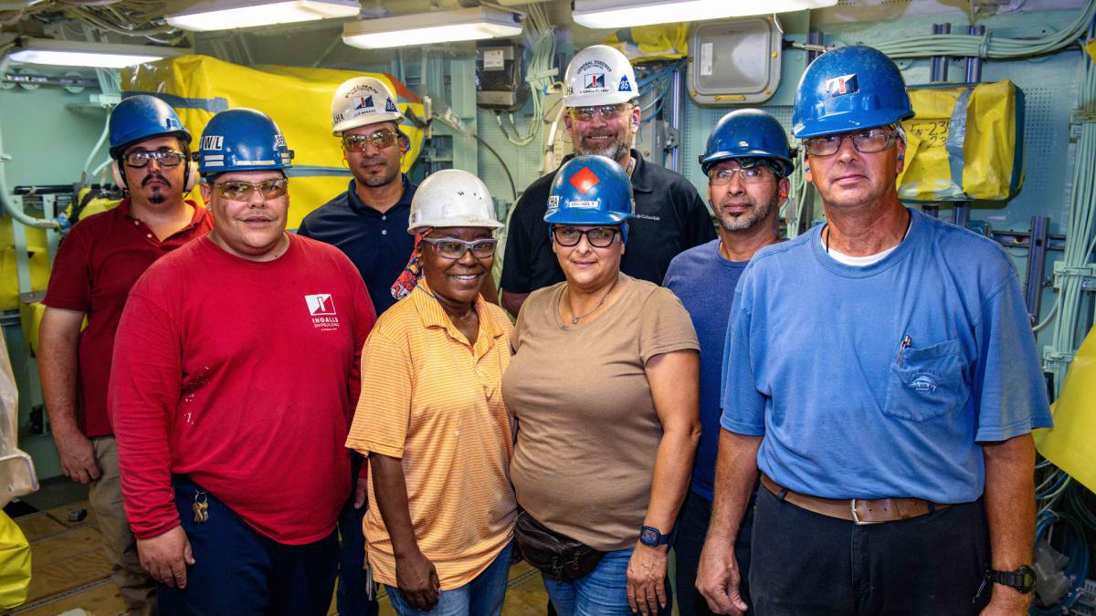 Ship Milestone | Bougainville (LHA 8) achieves combat system light-off
