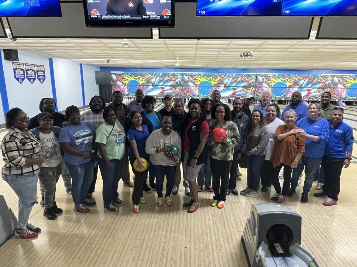 Shipbuilder Engagement | ERG Bowling Event