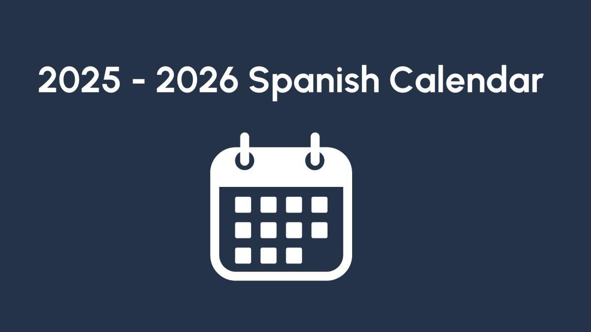 2025 - 2026 Spanish Calendar