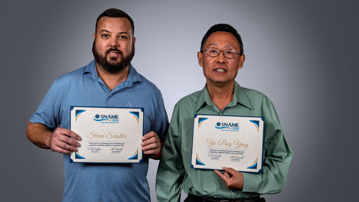 Shipbuilders in the Spotlight | Ingalls engineers receive SNAME award Shipbuilders in the Spotlight | Ingalls engineers receive SNAME award