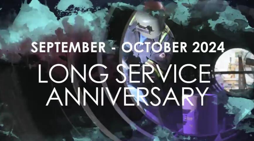 Long Service Awards | September & October Long Service Awards | September & October