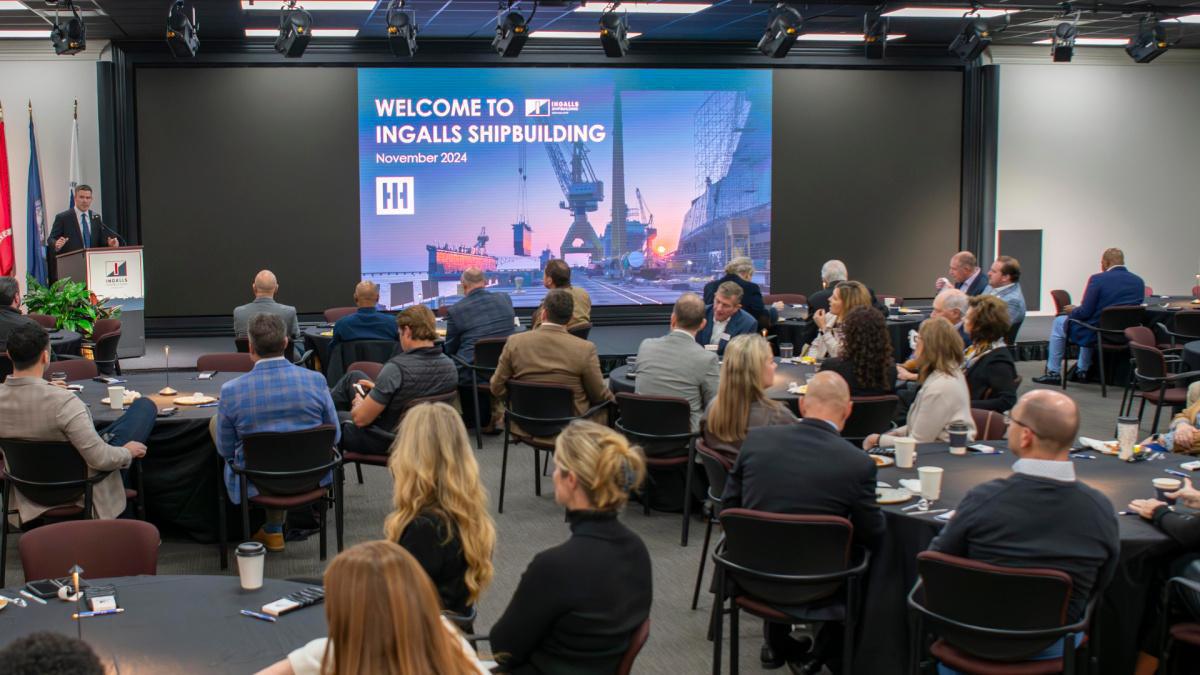 Gulf Coast Business Council honors Ingalls President Kari Wilkinson Gulf Coast Business Council honors Ingalls President Kari Wilkinson