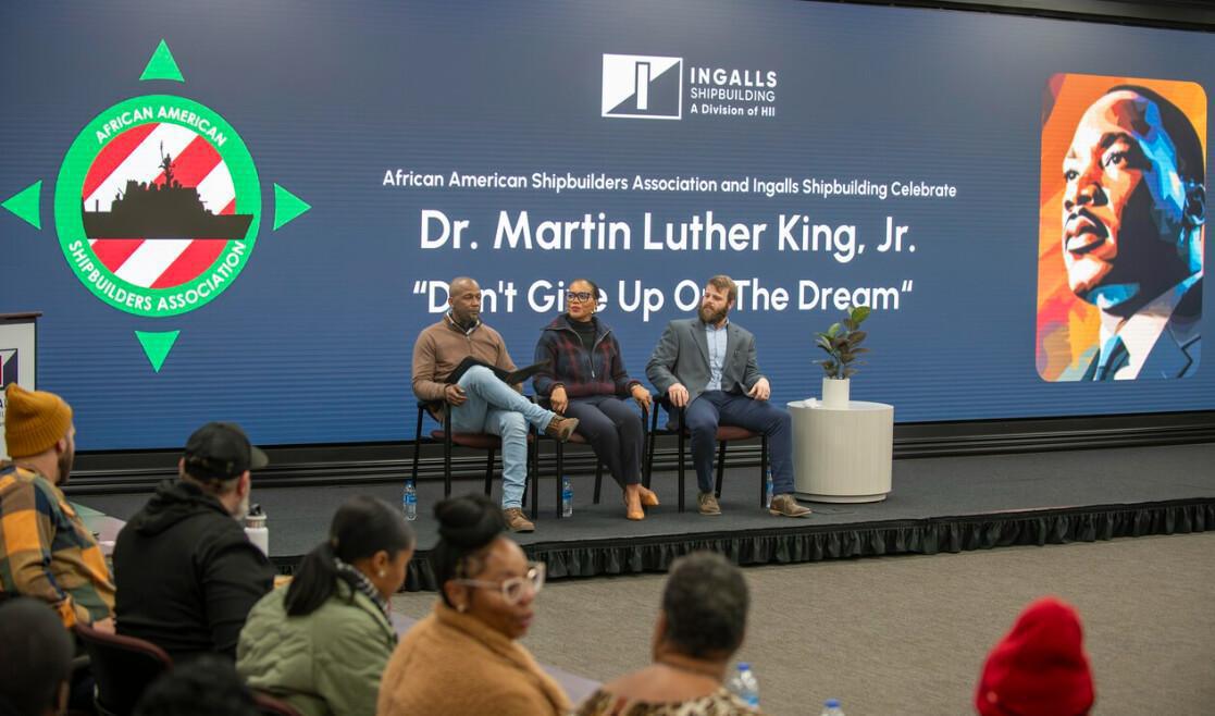 Shipbuilder Engagement | Ingalls celebrates Dr. Martin Luther King Jr. Shipbuilder Engagement | Ingalls celebrates Dr. Martin Luther King Jr.