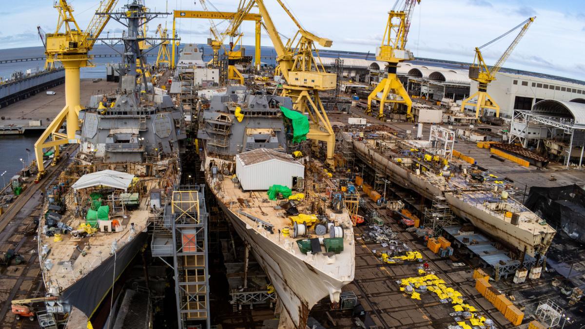 DDGs on the Hill | Work progressing on destroyer program