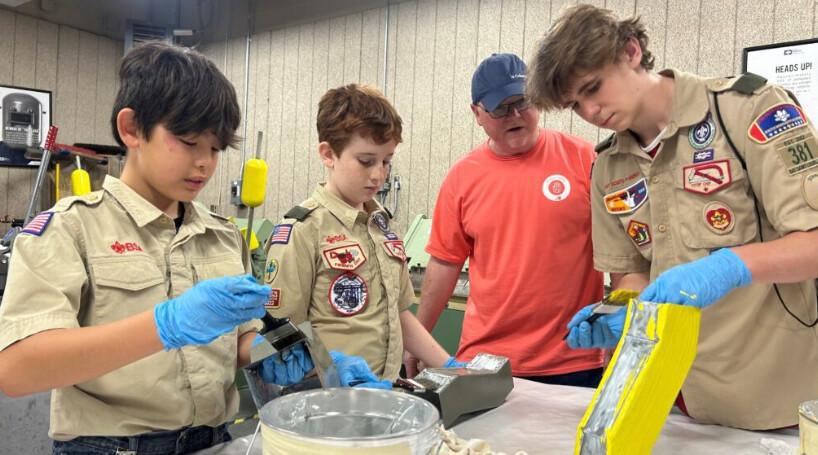 Shipbuilding Merit Badge Day | 70+ scouts visit Ingalls  Shipbuilding Merit Badge Day | 70+ scouts visit Ingalls