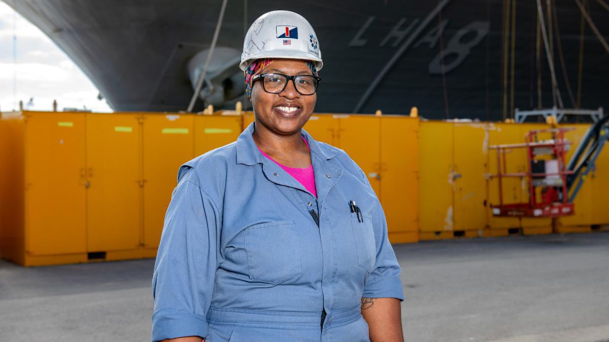 Shipbuilder Spotlight | Lanetta Fantroy, Test Engineer