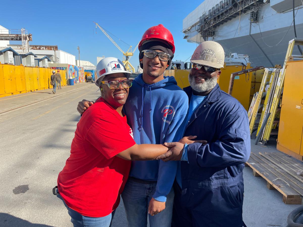 Shipbuilder Spotlight | Colby Ward, Rust Machine Operator  Shipbuilder Spotlight | Colby Ward, Rust Machine Operator