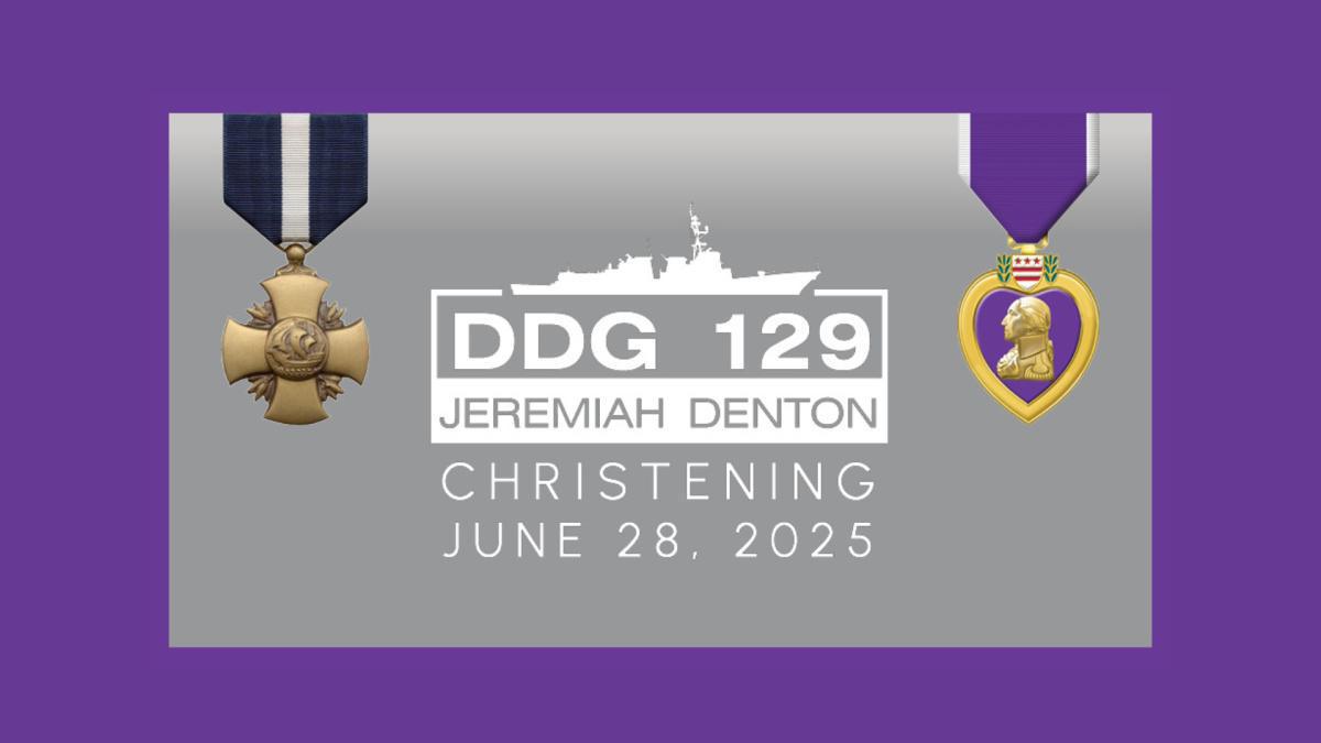 DDG 129 Christening