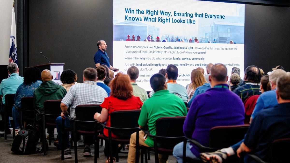 Shipbuilder Engagement | Ingalls Town Halls