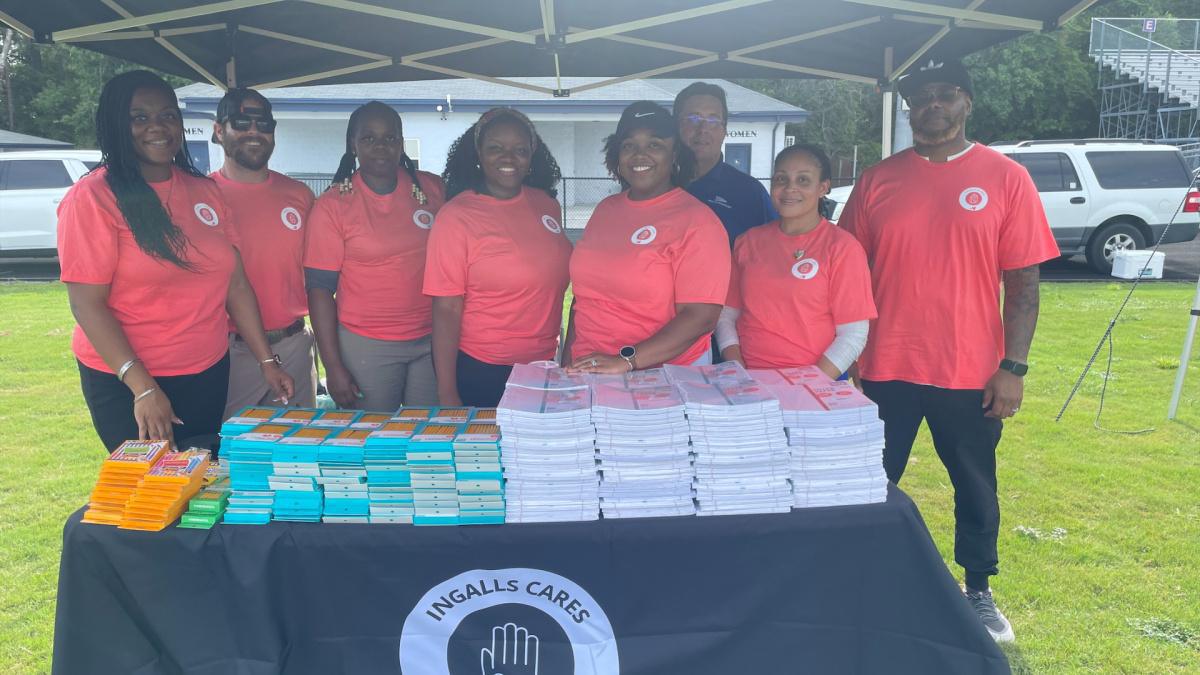 Shipbuilder Engagement | Shipbuilders Support Moss Point School District