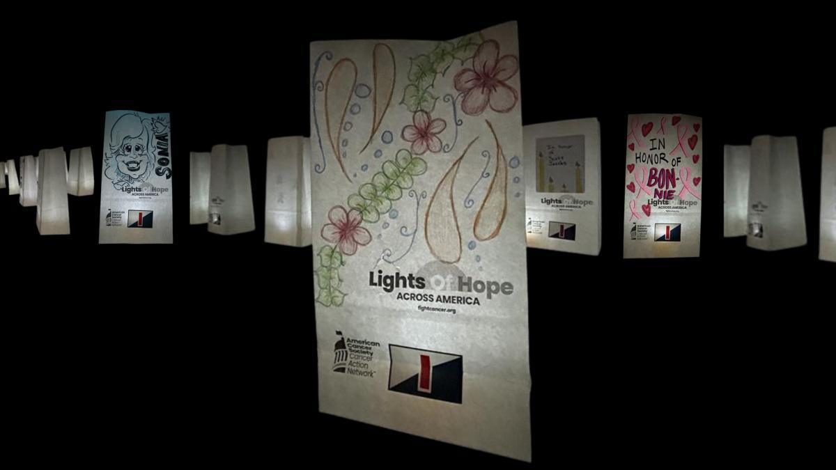 Lights of Hope Shines Bright for Cancer Awareness