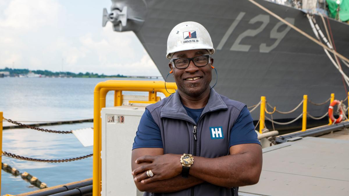 Shipbuilder Spotlight | Lorenzo Fuller, Ship Superintendent  Shipbuilder Spotlight | Lorenzo Fuller, Ship Superintendent