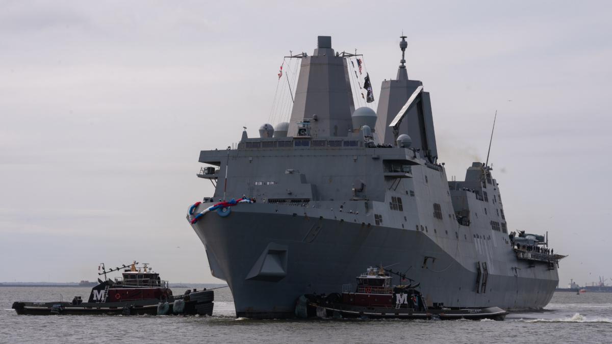 Ingalls-Built Ships in Action | Hurricane Katrina