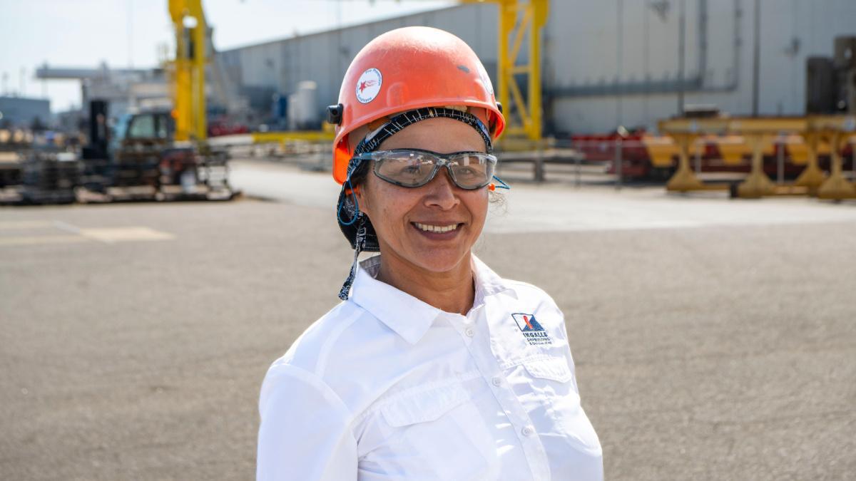 For the Warfighter | Monica McCann, Shipfitter For the Warfighter | Monica McCann, Shipfitter