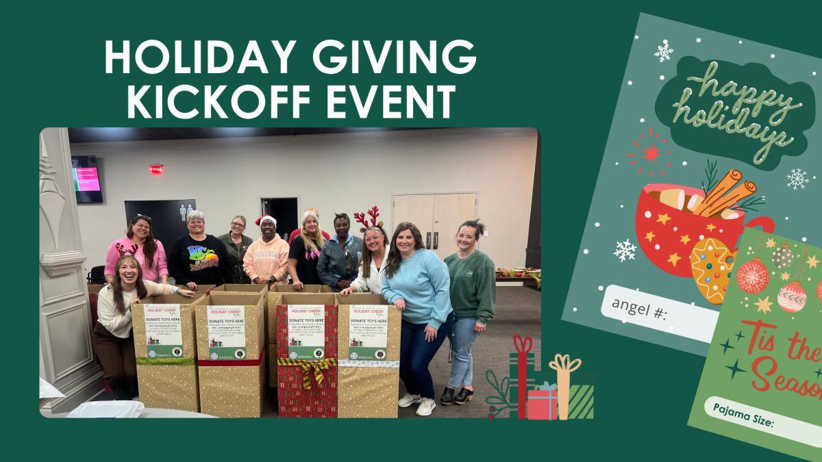Kick Off the Season of Giving Kick Off the Season of Giving