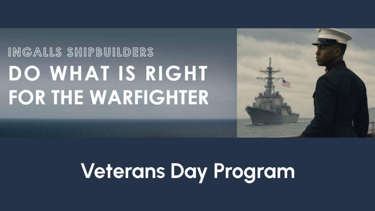 For the Warfighter | A Veterans Day Program For the Warfighter | A Veterans Day Program