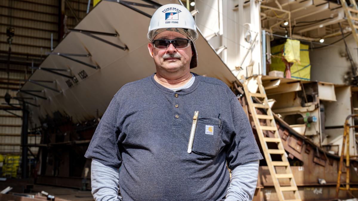 For the Warfighter | Todd Young, Shipfitter Foreman