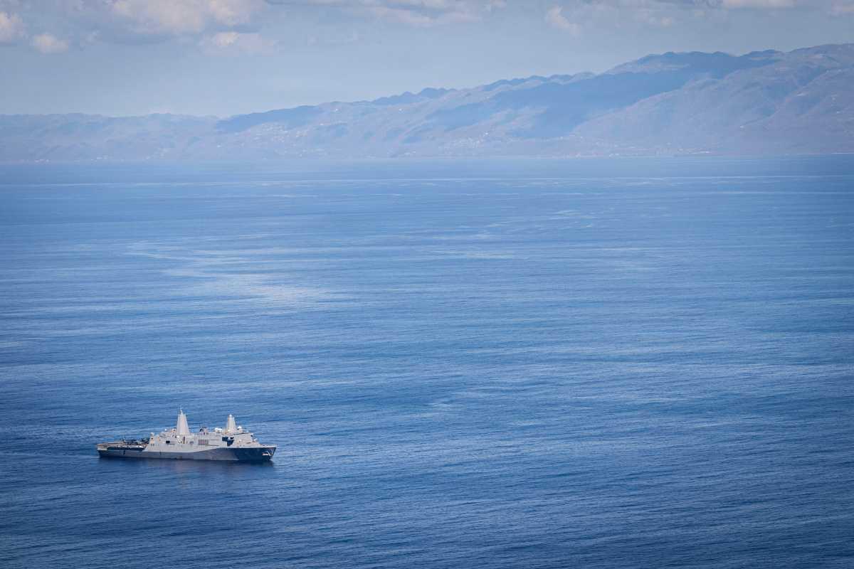 Warfighters in Action | LPD 17 delivers aid after Hurricane Melissa Warfighters in Action | LPD 17 delivers aid after Hurricane Melissa